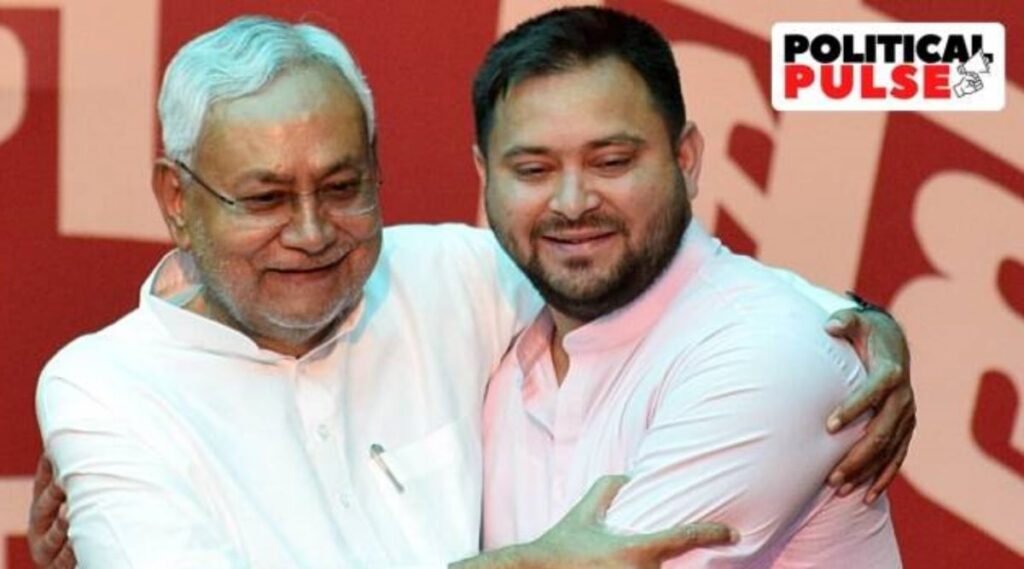 Tejashwi by his side, Nitish meets Soren, takes dig at BJP: Is vikas taking place? | India News