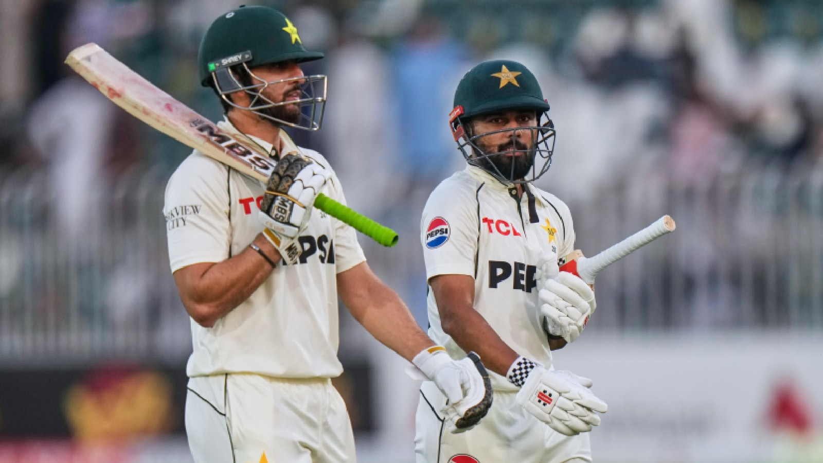 Pakistan grind to 259-5 against scrappy South Africa in the second test | Cricket News